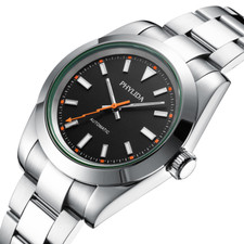 39mm Black Dial MIYOTA