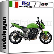 MIVV 2 SCARICO OMOLOGATO CAT-OEM GP CARBONIO KAWASAKI Z 1000 Z1000 2005 05