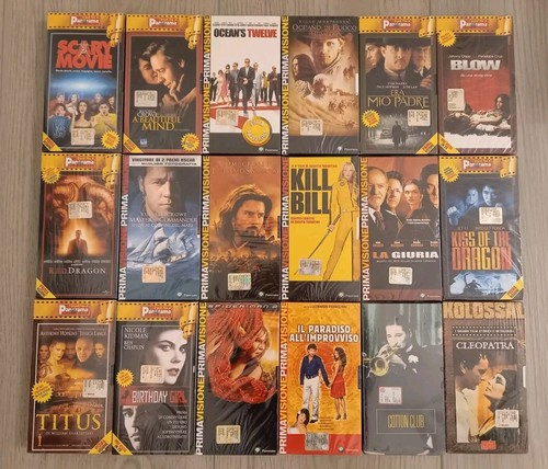 Lotto stock videocassette - 18,