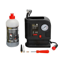Kit gonfia e ripara forature pneumatici gomme auto moto con compressore