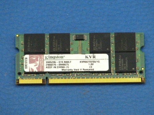 Ram 1gb kingston kvr667d2s5 - ram, kvr667d2s5/1g