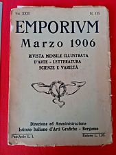 EMPORIUM Marzo 1906.A.Dall'Oca Bianca-Vettore Carpaccio-Tiburzio Verzelli