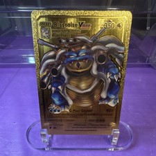 Pokémon Blastoise VMAX Gold