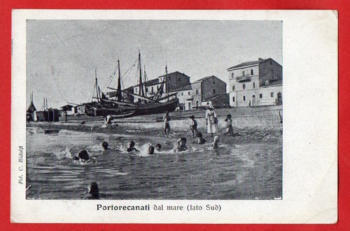 Porto recanati veduta dal - porto,