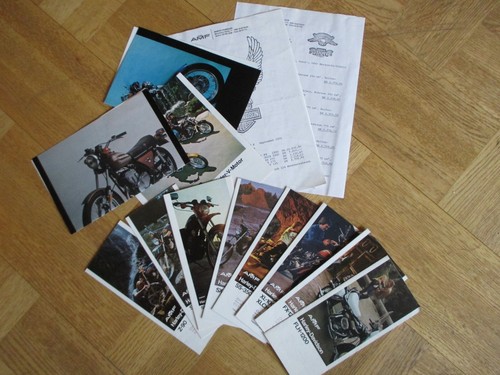 Lotto depliant originali amf - originali,