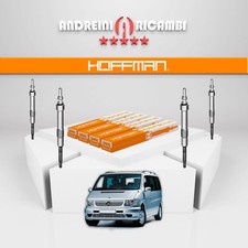 KIT 4 CANDELETTE MERCEDES VITO W638 112 CDI 2.2 90KW 122CV 2002 -> GN003