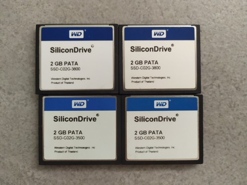 4pcs silicondrive 2gb - pata, cf