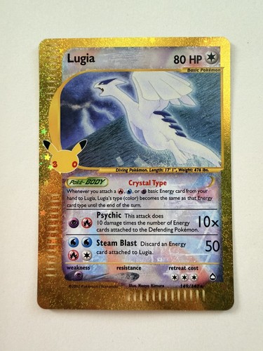 Pokémon tcg lugia - pokémon, holo