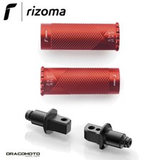 SUZUKI GSR 750 2010-2015 Pedane Snake RIZOMA PE615R PE693B Rosso passeggero