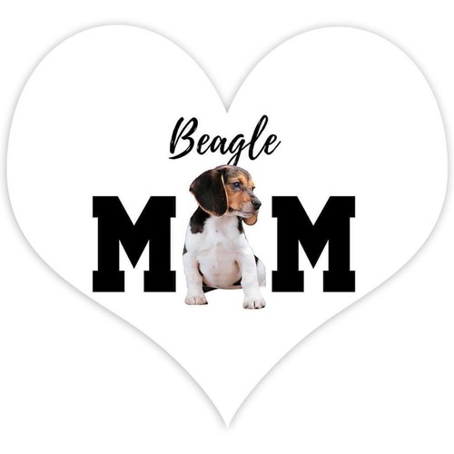 Adesivo regalo beagle mamma - regalo:,