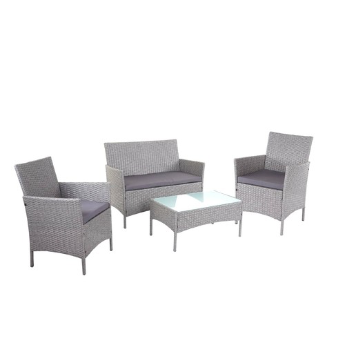 Set poly rattan - poly-rattan, halden