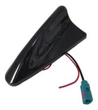 Premium Squalo Shark-Antenne Antenna Auto Radio Fakra Nero Lucido Molti Veicoli