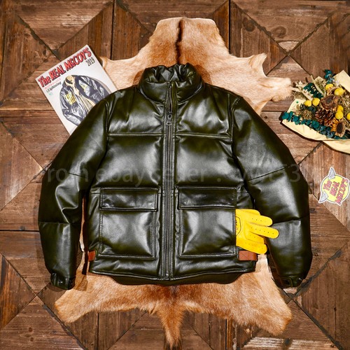 Piumino uomo pelle pecora - piumino, di