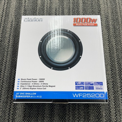 Clarion wf2520d subwoofer - clarion,