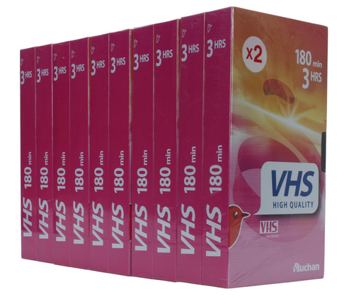 Lot cassettes vidéo - lot,