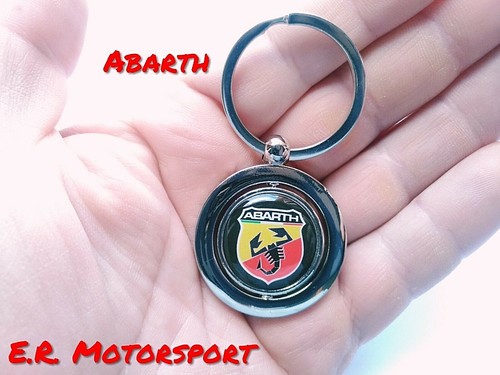 Portachiavi metallo abarth - metallo,