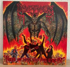 MASSACRE - POSERS AND WHIMPS SHALL BURN IN THE PIT - DOUBLE LP - RED VINYL