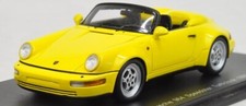 Modellino auto 1/43 Spark Porsche 964 Speedster 1993 Turbolook giallo pressofuso