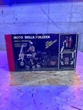 Moto della polizia sirena tritonale con radio microfone mic non funz