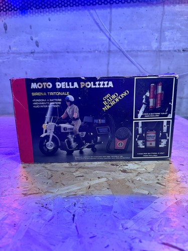 Moto della polizia - , sirena