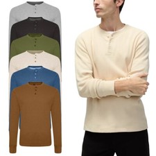 Maglione uomo termico Henley