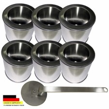 6 lattine di carburante in