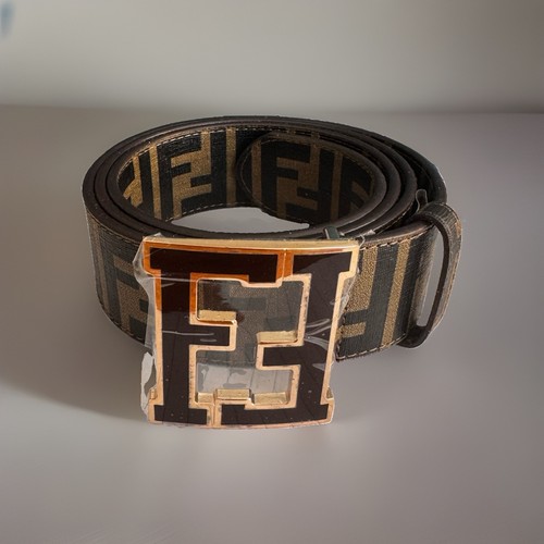 Cintura tela stampa fendi - cintura, in