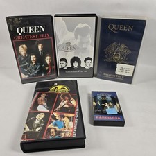 Queen VHS Bundle Lot Greatest