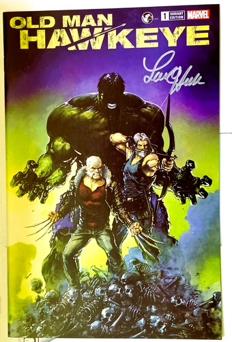 Marvel old man hawkeye hulk - 1,
