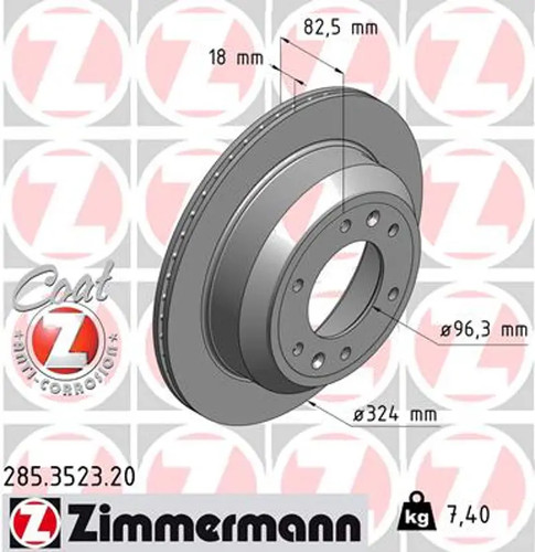 Set freni disco zimmermann - a,