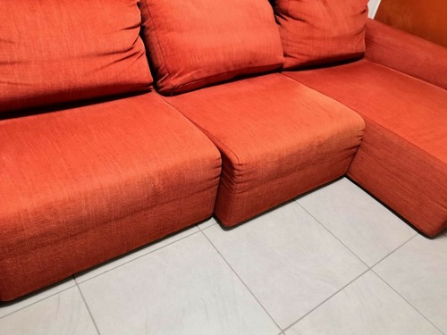 Divano arancione scuro doimo - scuro,