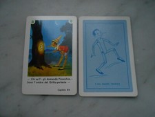 ricambio x gioco da tavolo-CARTE DI PINOCCHIO(capitolo XIII )( lettera B )
