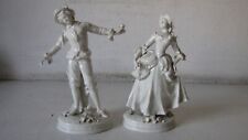 COPPIA STATUINE IN CERAMICA SITZENDORF  DA COLLEZIONE