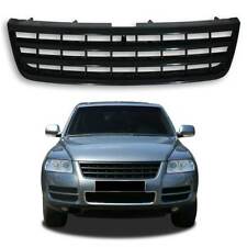 Griglia Radiatore Sport Grata Frontale senza Emblema Nero per VW Touareg 7L