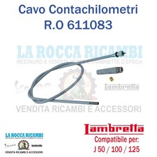 Cavo Trasmissione Contachilometri Lambretta J 50 /100 / 125
