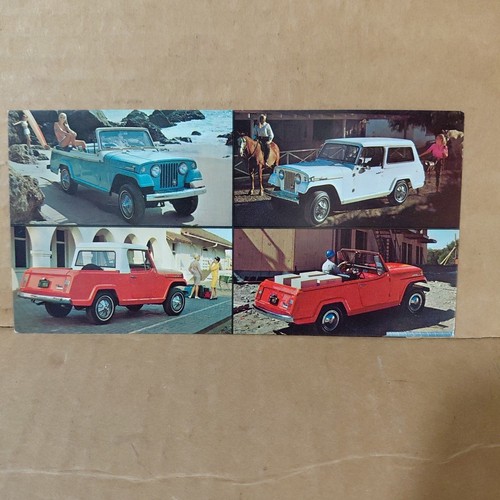 Cartolina kaiser jeepster - cartolina,