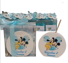 Bomboniera Battesimo Bimbo Profumatore Topolino Diffusore Essenze Simba Dumbo 