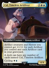 MTG CID, TIMELESS ARTIFICER 480 EXC - CID, ARTEFICE SENZA TEMPO - FIN X EN