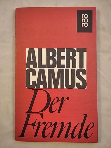 Der fremde camus albert - der, fremde.