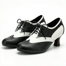 Women's Round Toe Perforated