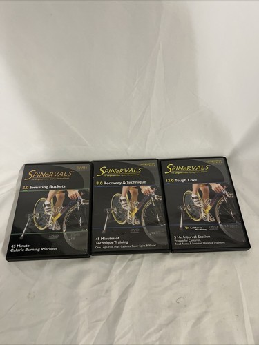 Lot spinervals dvds - dvds, spin