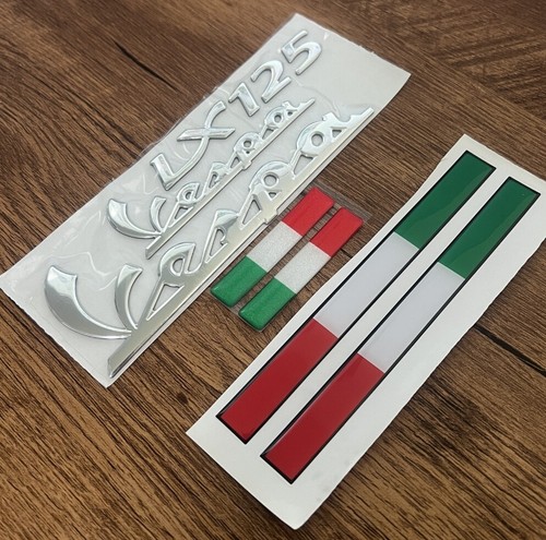 Set silver fairing badge - 6x,