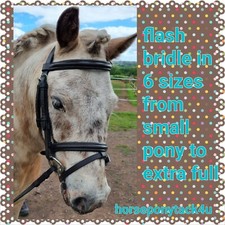 BRIGLIA IMBOTTITA IN PELLE CON