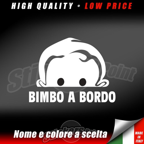 Adesivo nome bordo - adesivo,