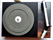 vecchio piatto per giradischi vintage da  recupero mobile distrutto