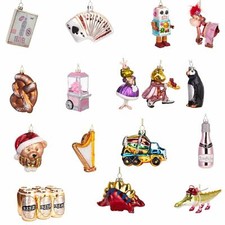 Ornamenti di Natale in Vetro