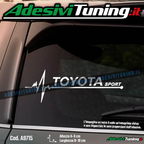 Adesivo toyota - adesivo,