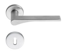 Maniglie frosio  EOS porte interne modello EOS Cromo Satinato con rosetta tonda