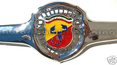 Mascherina forata abarth fiat - forata,