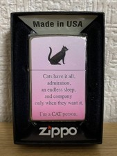 Zippo accendino gatto